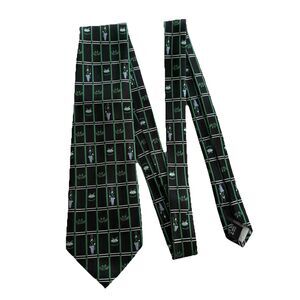 Vtg Hallmark Holiday Traditions Christmas Toy Soldier Durms Holly Silk Neck Tie